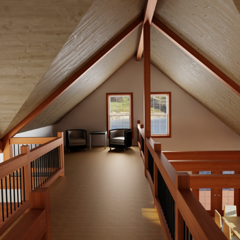 Hickory Lake 3d model