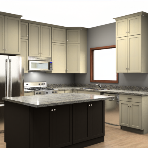 Kendall Dove kitchen
