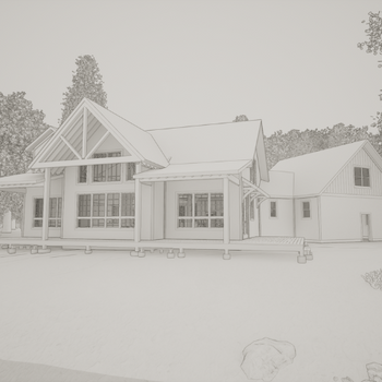 Hickory Lake 3d model