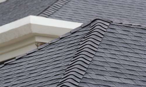 Shingle roof